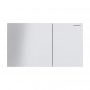 Geberit Sigma70 Dual Flush Plate - White Glass