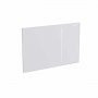 Geberit Sigma 70 Dual Flush Plate 80mm Concealed Cistern - White Glass