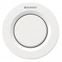 Geberit Type 01 Single Flush Plate Button for 120mm and 150mm Concealed Cistern - Alpine White