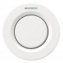 Geberit Type 01 Single Flush Plate Button for 80mm Concealed Cistern - Alpine White