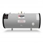 Gledhill Pro Horizontal INDIRECT Unvented Stainless Steel Hot Water Cylinder - 180 Litre