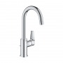 Grohe Bauedge L-Size Basin Mixer Tap with Pop Up Waste - Chrome