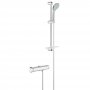 Grohe Grohtherm 2000 Thermostatic Bar Mixer Shower with Shower Kit - Chrome