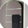 Heatwave Towel Rail for Glass Radiator - Polished Stainless Steel