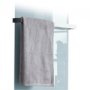 Heatwave Towel Rail for Glass Radiator - Brushed Stainless Steel