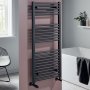 Heatwave Tempo Anthracite Straight Heated Ladder Towel Rail