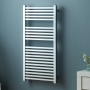 Heatwave Zephyr Szquare Bar Heated Ladder Towel Rail