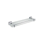 Heritage Chancery Single Glass Shelf - Chrome