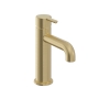 Heritage Dartmouth Basin Mixer Tap - Brushed Brass
