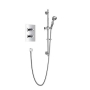 Heritage Dawlish Dual Concealed Mixer Shower with Shower Kit - Chrome
