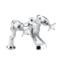 Heritage Dawlish Bath Filler Tap - Chrome