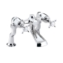 Heritage Dawlish Bath Filler Tap - Chrome