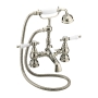 Heritage Glastonbury Bath Shower Mixer Tap - Vintage Gold