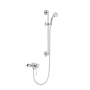 Heritage Hartlebury Exposed Mixer Shower with Shower Kit - Chrome