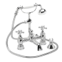 Heritage Hartlebury Bath Shower Mixer Tap - Chrome