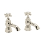 Heritage Hartlebury Bath Taps Pair - Vintage Gold