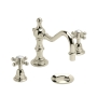 Heritage Hartlebury 3-Hole Swivel Spout Basin Mixer Tap with Pop Up Waste - Vintage Gold