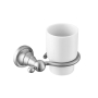 Heritage Holborn Tumbler and Holder - Brushed Nickel