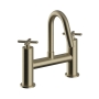 Heritage Salcombe Bath Filler Tap - Brushed Brass