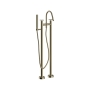 Heritage Salcombe Freestanding Bath Shower Mixer Tap - Brushed Brass