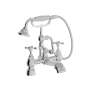 Heritage Trinity Bath Shower Mixer Tap - Chrome