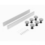 Hudson Reed Tray Leg Set 105mm High for Square and Rectangular Trays for upto 900mm - Gloss White
