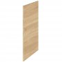Hudson Reed Fusion Furniture Decorative Unit Side Panel 890mm High - Natural Oak