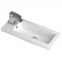 Hudson Reed Compact Inset Basin 600mm Wide - White