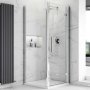 Hudson Reed Apex Hinged Door Square Shower Enclosure - 8mm Glass