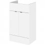 Hudson Reed Fusion Vanity Unit 500mm Wide - Gloss White