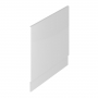 Hudson Reed MDF Straight End Bath Panel and Plinth 560mm H x 700mm W - Gloss White