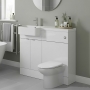 Hudson Reed Fusion 1000mm Combination Semi-Recessed Vanity and WC Unit
