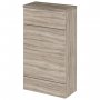 Hudson Reed Fusion Compact WC Unit with Coloured Worktop 500mm Wide - Driftwood