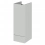 Hudson Reed Fusion Base Unit 300mm Wide - Gloss Grey Mist