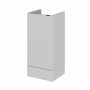 Hudson Reed Fusion Base Unit 400mm Wide - Gloss Grey Mist