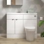 Hudson Reed Fusion Slimline 1100mm Combination Vanity and WC Unit