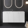 Hudson Reed Fusion Slimline 1200mm 4-Door Wall Hung Vanity Unit