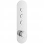 Hudson Reed Ignite Thermostatic Concealed 3 Outlet Shower Valve Single Handle - Round