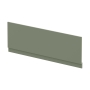 Hudson Reed Juno Straight Front Bath Panel and Plinth 560mm H x 1700mm W - Satin Green