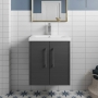 Hudson Reed Juno 500mm 2-Door Wall Hung Vanity Unit