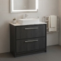 Hudson Reed Lille 800mm 2-Drawer Floor Standing Vanity Unit with Countertop