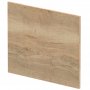 Hudson Reed MFC Shower Bath End Panel 540mm H x 700mm W - Autumn Oak