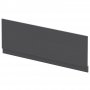 Hudson Reed MFC Straight Bath Front Panel and Plinth 560mm H x 1700mm W - Graphite Grey