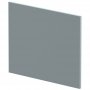Hudson Reed MFC Shower Bath End Panel 540mm H x 700mm W - Coastal Grey
