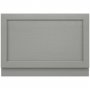 Hudson Reed Old London Bath End Panel 560mm H x 780mm W - Storm Grey