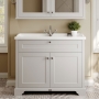 Hudson Reed Old London 1000mm Floor Standing Vanity Unit with Ceramic Basin