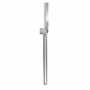 Hudson Reed Square Pencil Shower Handset with Hose and Bracket - Chrome