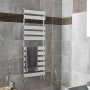 Piazza Flat Panel Designer Heated Towel Rail