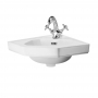 Hudson Reed Richmond Corner Cloakroom Basin 600mm Wide - 1 Tap Hole