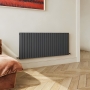 Delphi Accent Anthracite Horizontal Designer Radiator
